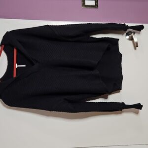 Urban Outfitters Black V-Neck Sweater